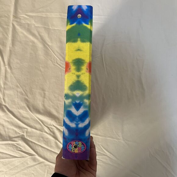 Vintage Lisa Frank Girl Power Binder 3 Ring Notebook Girl Friends Y2K - Picture 4 of 8